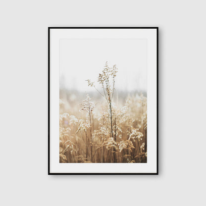 Beige Botanical Wall Art Prints Bedroom Living Room Posters Pictures Home Decor