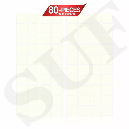 Interior Sticky Pads Heavy Duty Adhesive Double Sided Pads Home Car Garden 80Pk