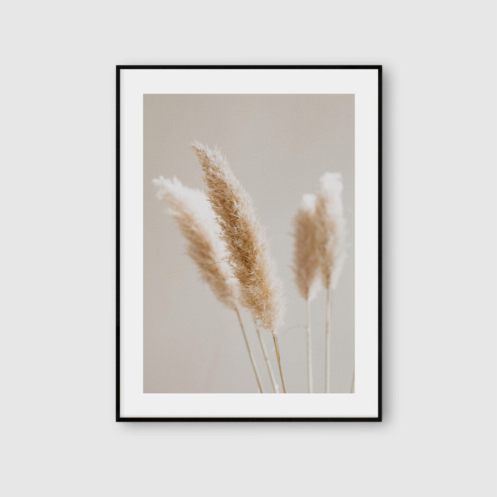 Beige Botanical Wall Art Prints Bedroom Living Room Posters Pictures Home Decor